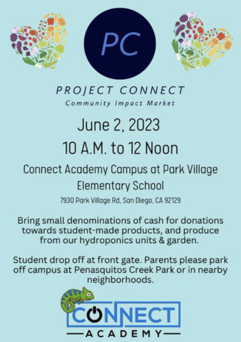 Our Project Connect Impact Market is on Friday, June 2nd! Our students have been dedicating their time and efforts to explore our colossal question “How science and economics impact our lives and communities?” We hope to see you there!@PowayUnified @PowayCTE @PUSDinnovate