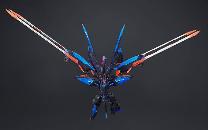 「holding sword mechanical wings」 illustration images(Latest)｜3pages