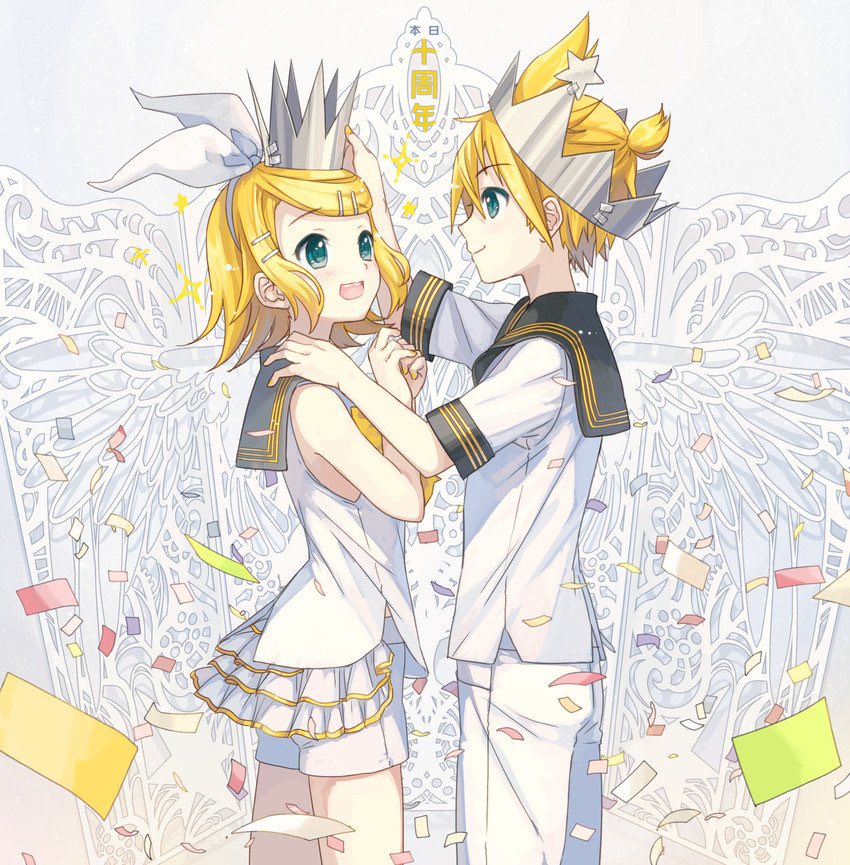 Stop it with the “who’s the better Kagamine” tweets. BOTH OF THEM ARE AMAZING. 😭😔