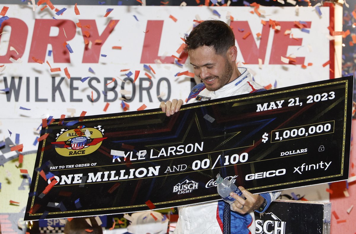 NEWS: No issues in post-race inspection at @NWBSpeedway! 

@KyleLarsonRacin is officially your 2023 #AllStarRace winner!