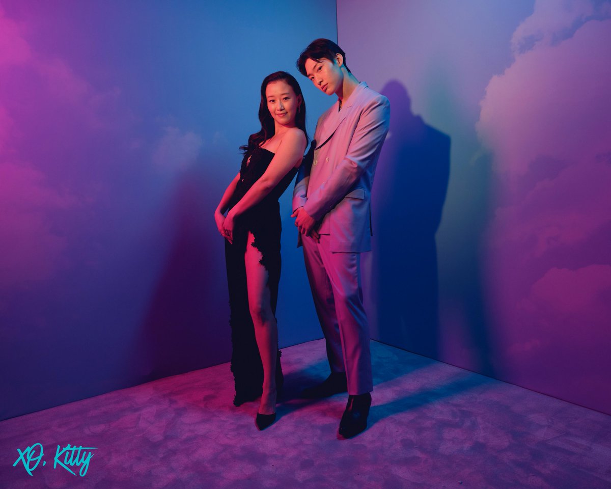 Sang Heon Lee (who plays Min Ho) and Gia Kim (who plays Yuri) in XO, Kitty are brother and sister in real life! They learned English in different countries which is why they have different accents