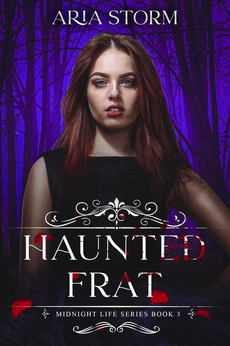 'Haunted Frat'     
Midnight Life Series Book Three For sale now!   #lesfic #lesbianromance #lesbian #wlw #queerbooks #loveislove #ffromance amazon.com/dp/B0BR8G9LB2