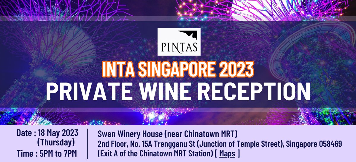pintasip's tweet photo. 🍷🌟 Thank You for a Spectacular Pintas's Inta Singapore Private Wine Event! 

 Your presence, enthusiasm, and shared love for wine and local cuisine made it an unforgettable evening! 🍷✨

#IntaSingaporeWineEvent #Cheers #ThankYou #WineLovers #LocalFood #Trademarks #Networking https://t.co/SQB1VjmnQH
