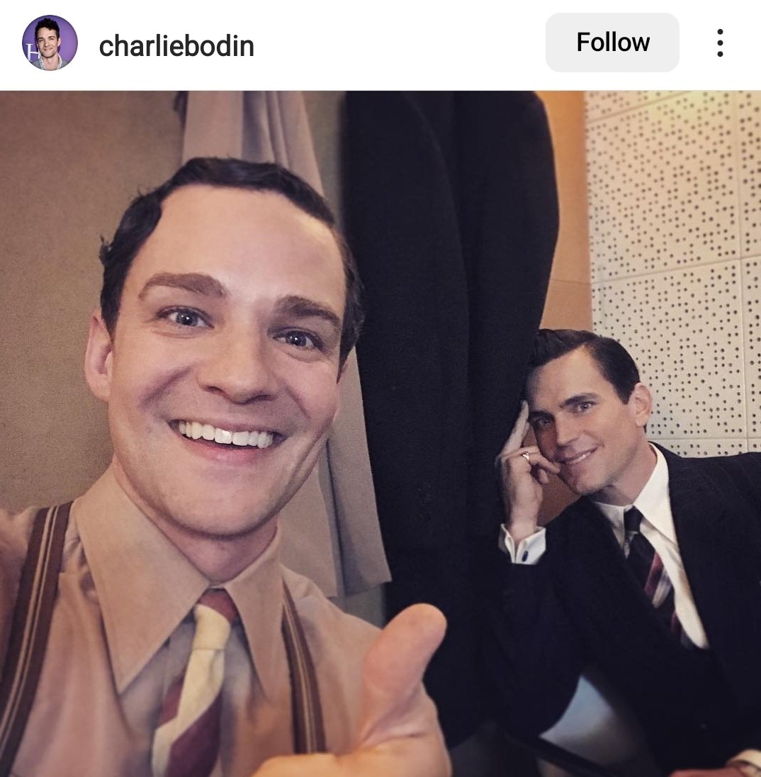 Charlie : #MattBomer is a brilliant actor

#TheLastTycoon

📸 charliebodin IG post - July 2017
instagram.com/p/BWTFiTsgPB9/…