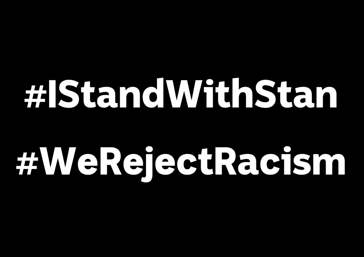 I'm standing with Wiradjuri, Dharawal and Gurrawin man Stan Grant in support of his journalism and in bringing the irrefutable facts about our bloody colonial history to the forefront of the coronation coverage. I reject racism in Australia and at the ABC. #istandwithstan