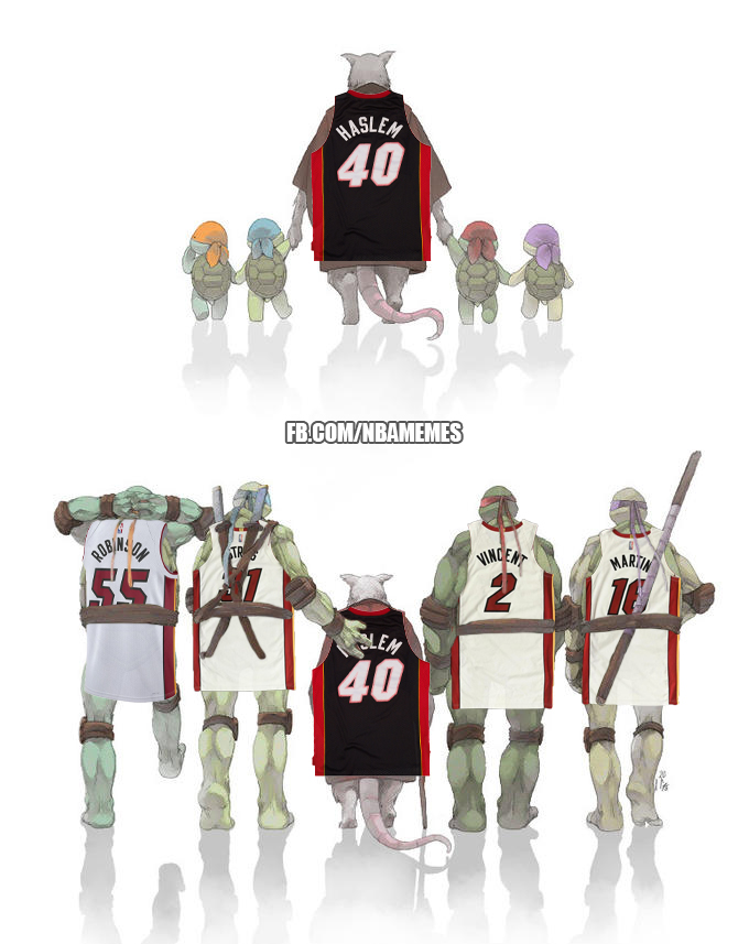 NBAMemes's tweet photo. Udonis Haslem taught them well https://t.co/OIK77fKnU5
