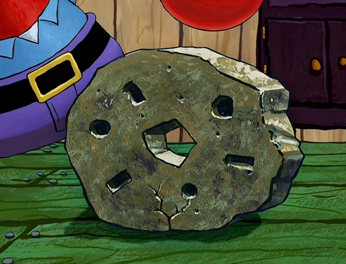 Lil__giggle's tweet photo. Mr.Krabs’ first dime Is making sense now https://t.co/MV77WLNKkd