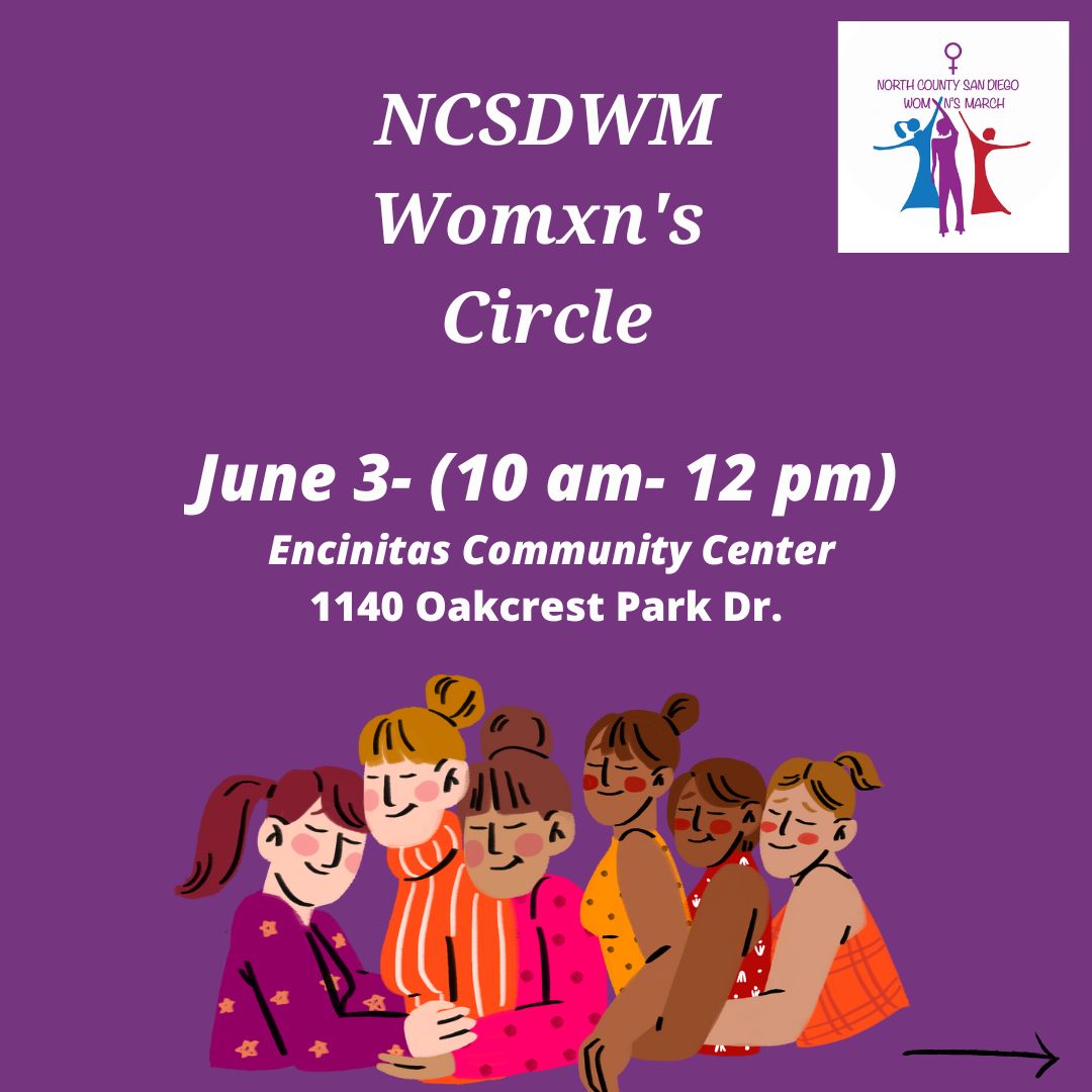 MarchNcsd's tweet photo. Join our Womxn's Circle on June 3 from 10 am to 12 pm!
#womxncircle #NCSDWM #socialjustice #womxn https://t.co/dNlmYtg0vo