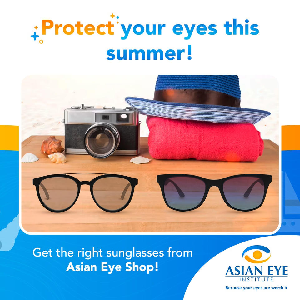 asianeyephil's tweet photo. Sun's up and surf's up! Enjoy the sun, sand, and sea while also caring for your eyes.

Prolonged exposure to harmful UV rays can lead to Pterygium or "Surfer's Eye".

Gear up with UV400 sunglasses or specialized sports eyewear from https://t.co/76IlUYicTv https://t.co/1dZVZ3Amtq