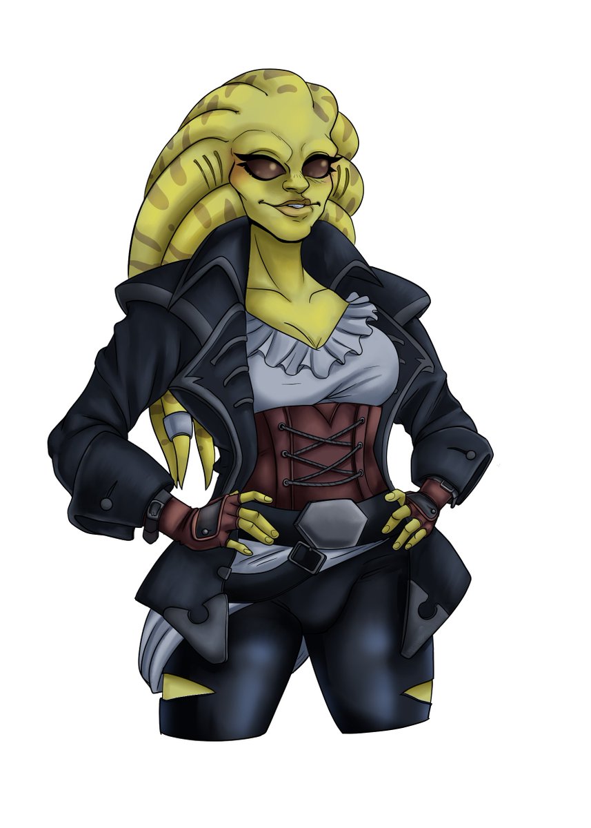 The most recent commission I got of my Loa babe. The artist goes by h2squared. #nautolan #feeorin #starwars #SWTOR