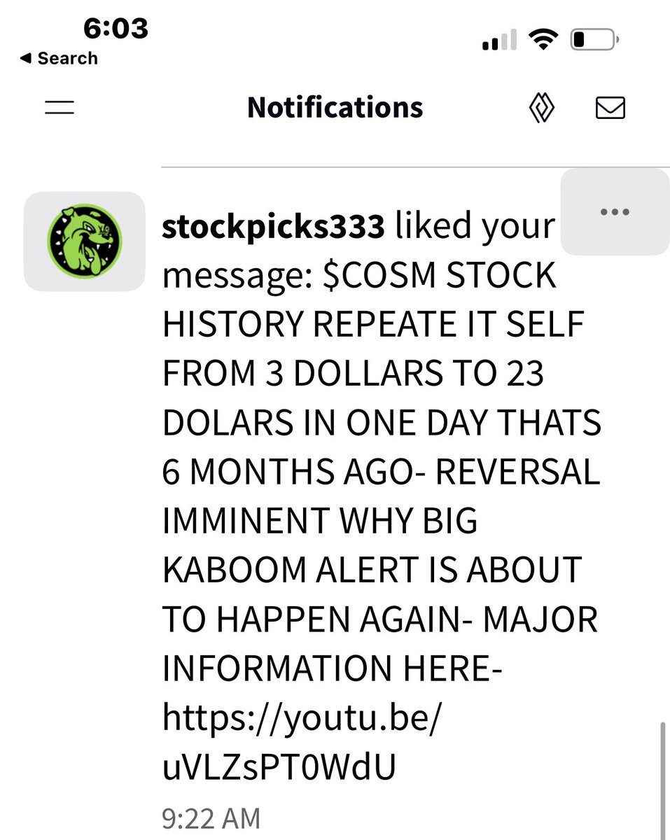 rara koko on Twitter "Cosm stocks lots of noise and buzz on