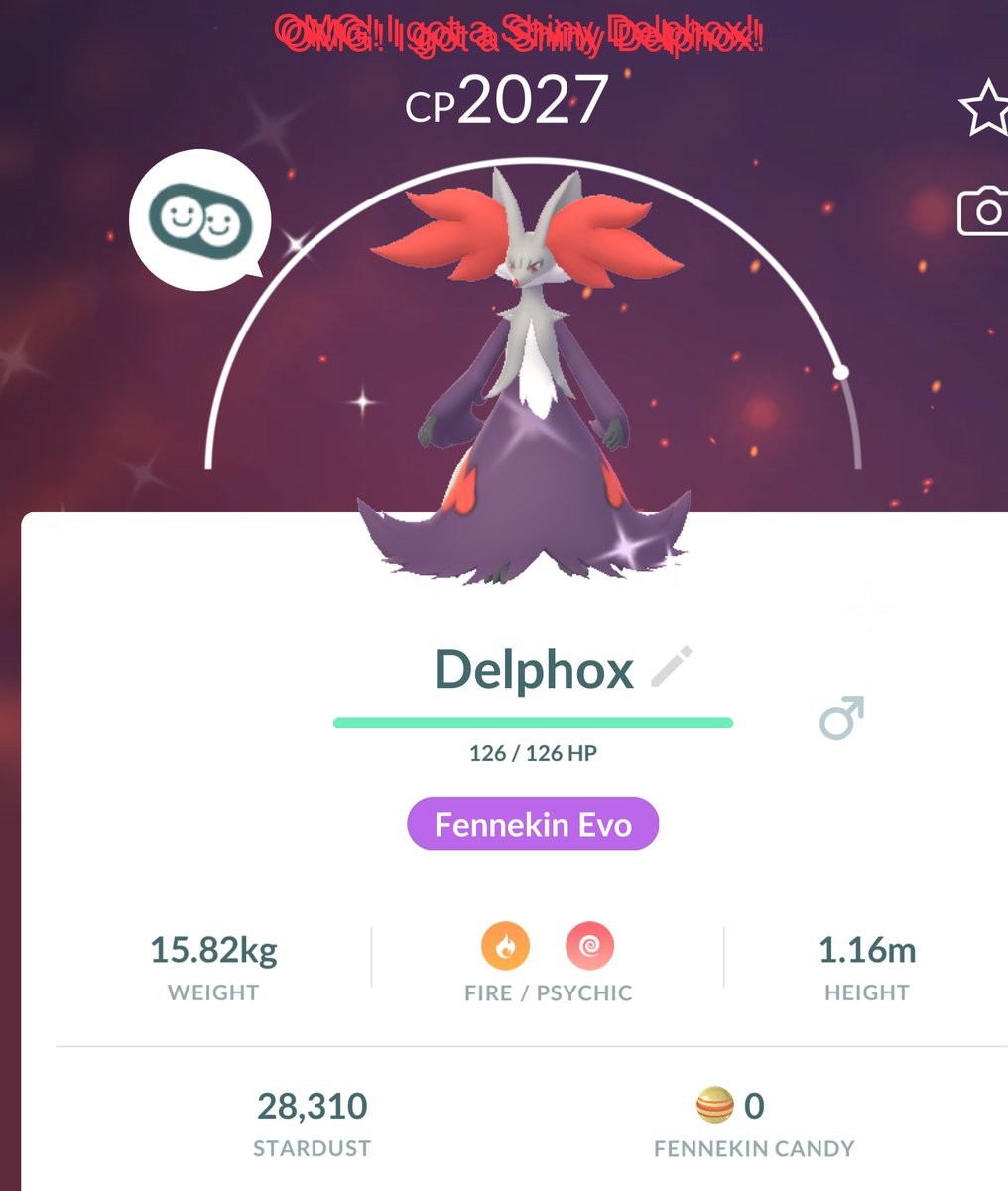 lott_ayden's tweet photo. @ethandobbs 1.Gratitina 
2.Shiny Tyranitar 
3.Shiny Delphox!

Also  have Shiny Delphox In Pokemon Go! https://t.co/OT0GsutrZY