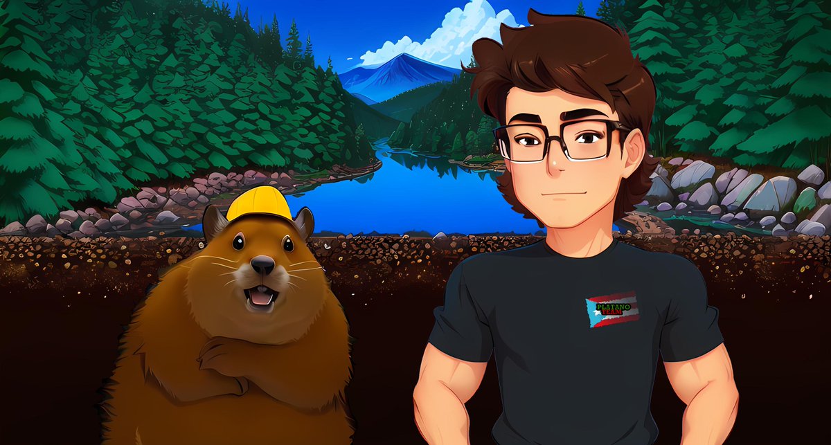 TheBeaverHero's tweet photo. The power of AI and editing! 🦫🙂
@PlatanoTeamVG 
#TheBeaverHero https://t.co/UsTEI82Arw