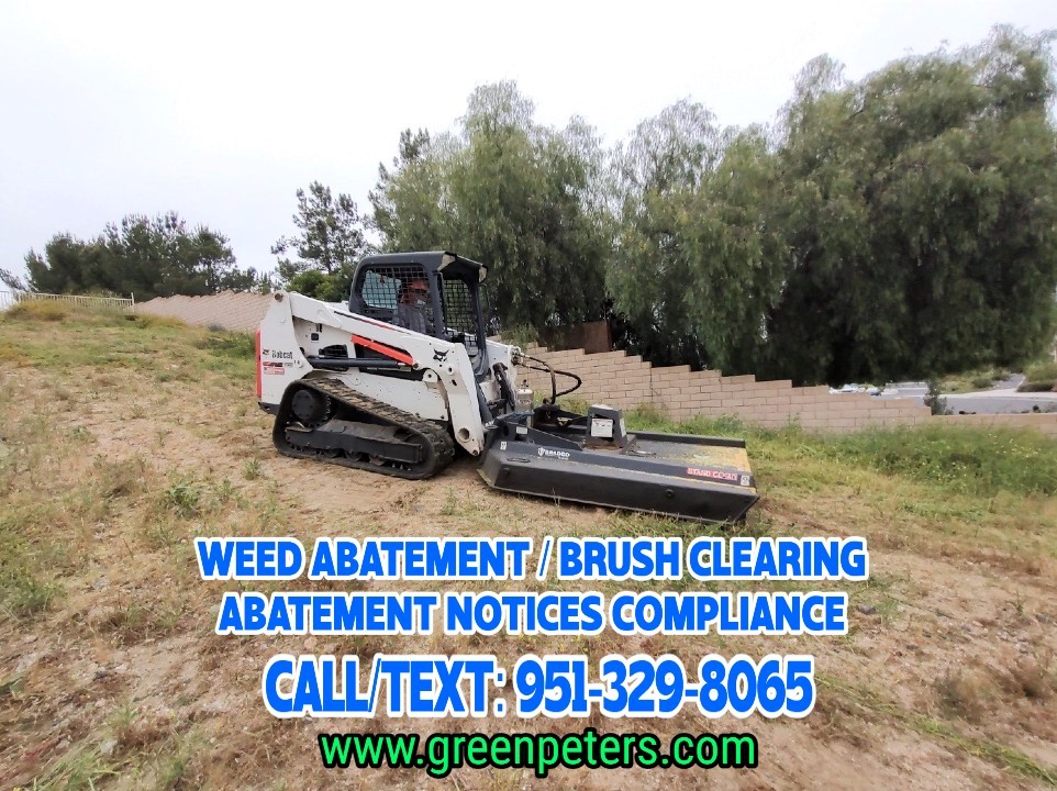 LandClearingPro's tweet photo. Brush Clearing, Weed Abatement, Brush Mowing, Weed Mowing &amp; Fire Hazard Abatement Notices Compliance. Call/Text today! 951-329-8065. Serving #Murrieta #Temecula #LakeElsinore #Wildomar #Menifee #Hemet #Perris #Winchester #InlandEmpire https://t.co/vhNWiyie6K