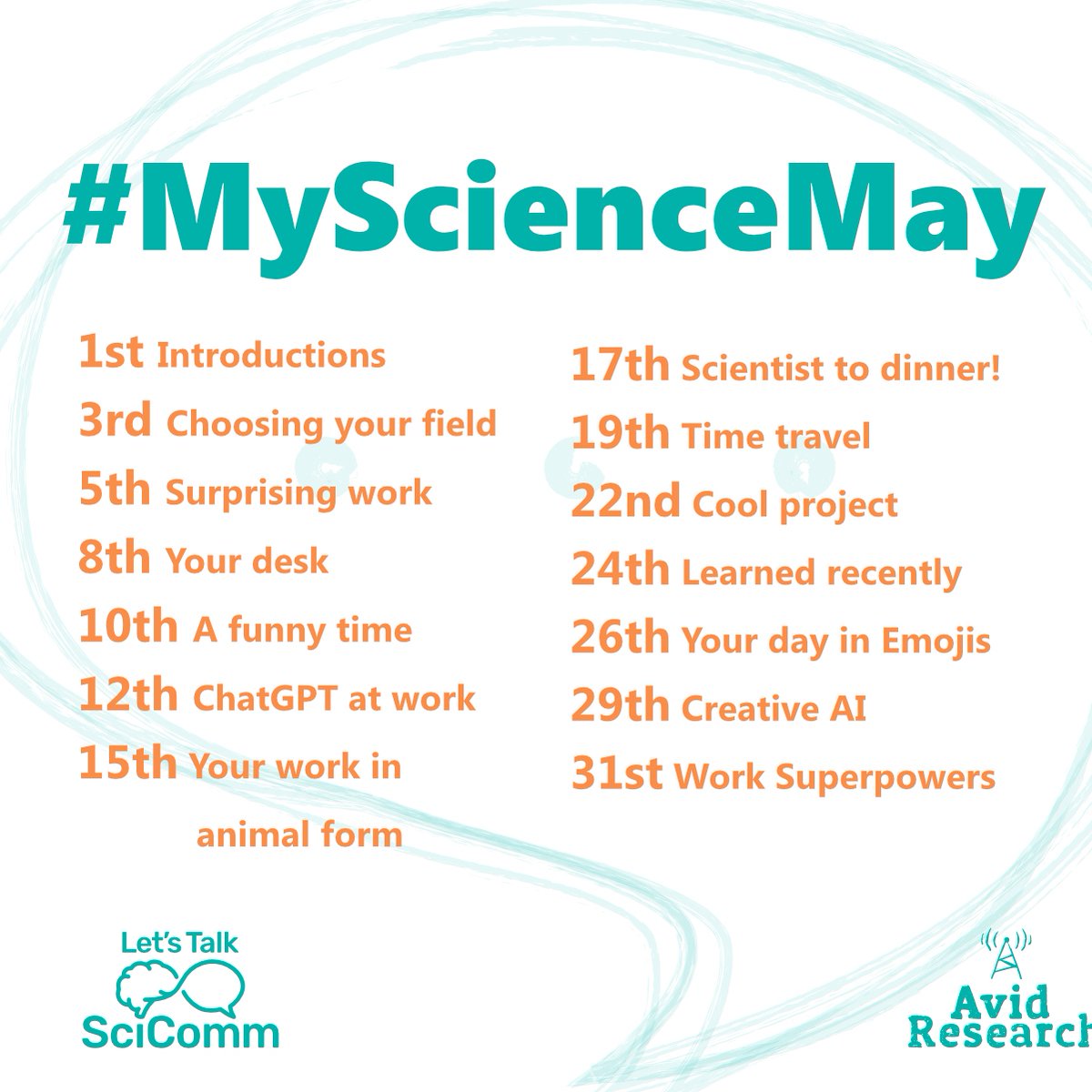It's the second last week of #MyScienceMay and today is all about cool projects.. what is one of the coolest projects you've ever worked on? All the cool projects are welcome! (doesn't have to be science related)
@letsTalkSciComm