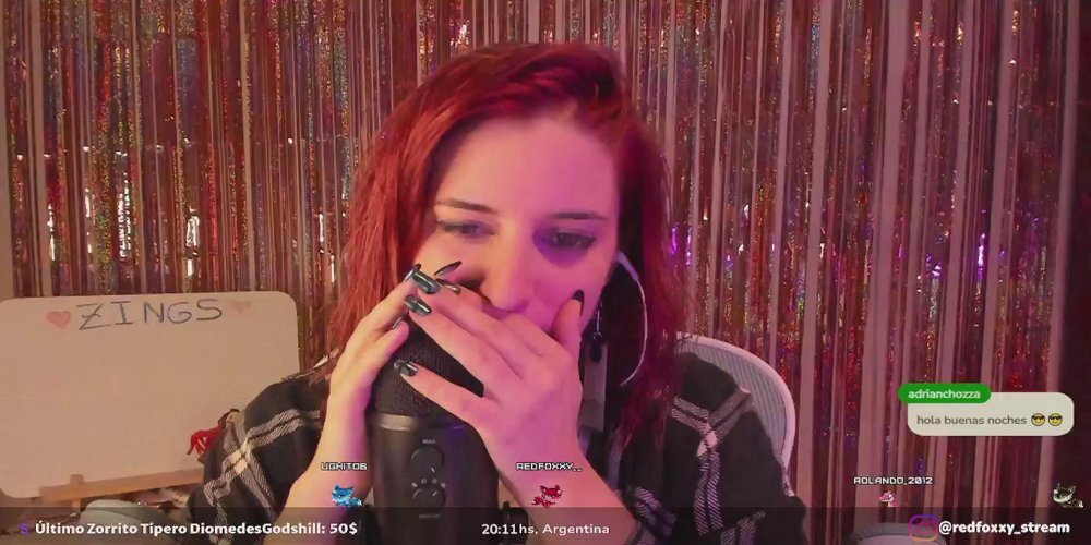 RedFoxxy_stream's tweet photo. Y empezamos en Twitch! / I'm live on Twitch ASMR https://t.co/xwqxkcGCx9 https://t.co/8WaAR1bu3s