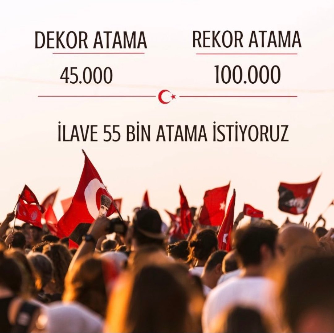 Sesimizi duyun!
Mücadelemizi görün!
Hakkı, hak sahibine teslim edin!
#HerYerdeEk55BinÖğretmen