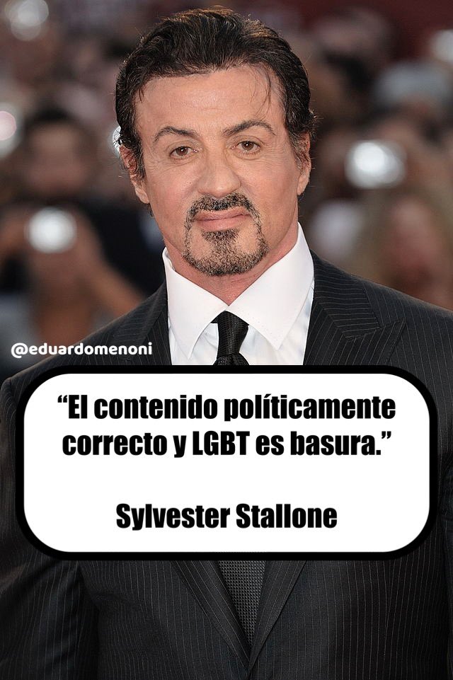 🇺🇸| ÚLTIMA HORA: Sylvester Stallone da DURÍSIMO GOLPE al LOBBY LGBTIQ+. Y le declara la guerra a la cultura ‘Woke’ progresista: El contenido políticamente correcto y LGBT es basura. ¿Apoyas estas palabras del afamado actor?