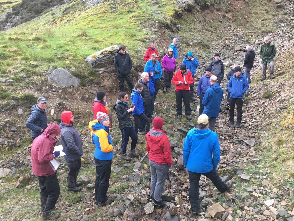 Active hillslope processes in Glen Docherty with @DrAlastairCurry | Wester Ross @QuaternaryRA_UK