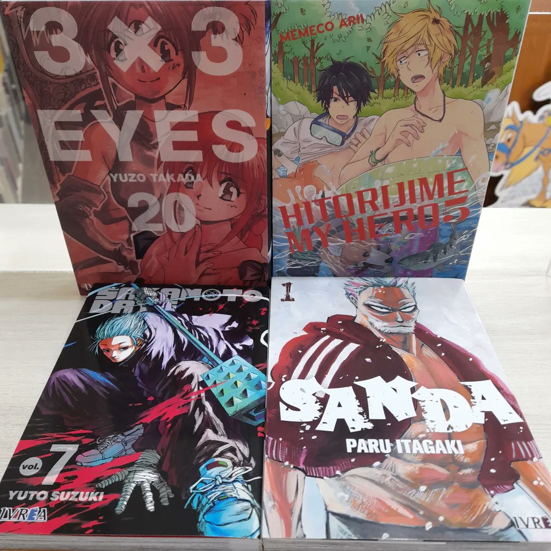AsteriaComics's tweet photo. Novedades de @Ivrea @ArechiManga @sekaieditorial @ed_babylon
#asteriacomics #ivreaespaรฑa #arechimanga #sekaieditorial #edicionesbabylon https://t.co/hOrfFnc9lN