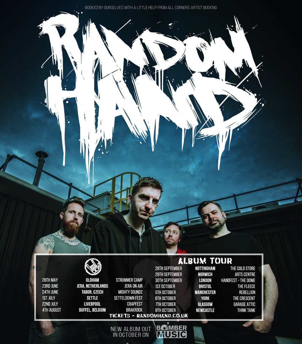 Ah yeah! Big party.
Oct 6th, UK ska-punk legends <a href="/RandomHandUK/">Random Hand</a> are coming to play for us in October and they're bringing <a href="/RiskeeRidicule/">Riskee & The Ridicule</a> &amp; <a href="/ThirskDeadBeats/">DeadBeat At Dawn</a> are along for the ride too!
Tickets on sale now.
&gt;&gt; thecrescentyork.com