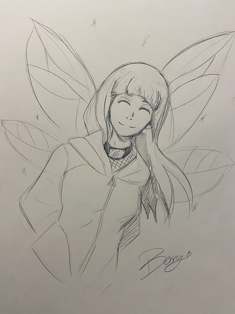 McBeanBarry's tweet photo. Day 21 of #mythsofmay2023 I drew #hinatahyuga as a fairy!! https://t.co/iAOeRSMpP7