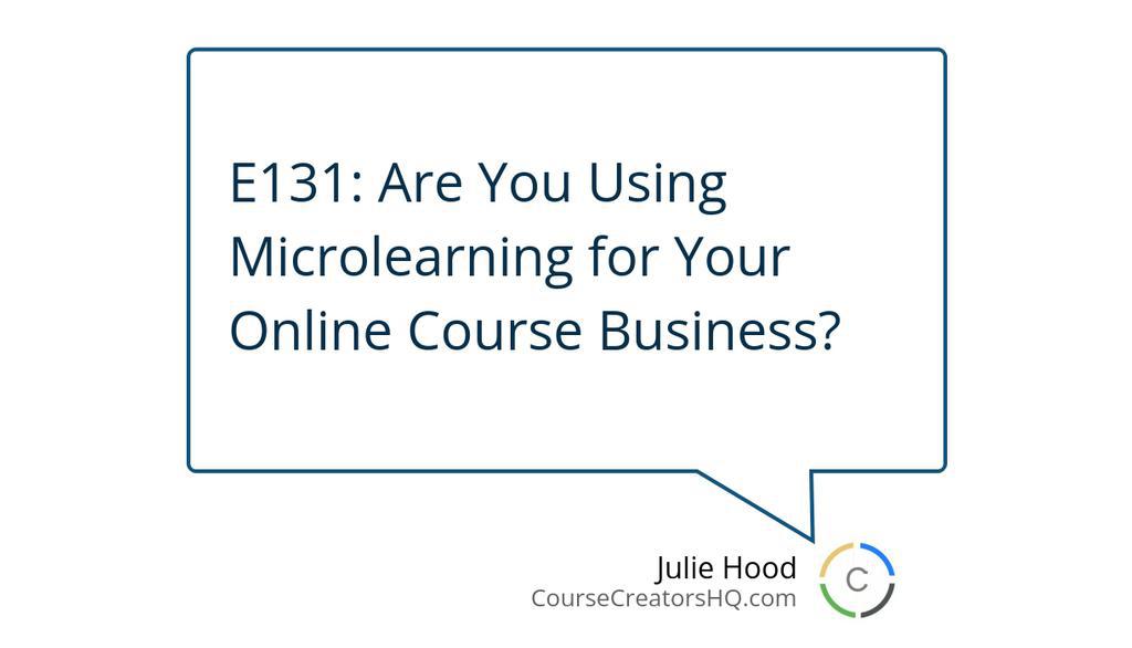 CourseHQ's tweet image. Another advantage of Micro-Learning? It's easier and faster for creators to create shorter videos.

Get the scoop - E131: Are You Using Microlearning for Your Online Course Business?
▸ CourseCreatorsHQ.com/131

#microlearning #ShortFormContent #OnlineCourses