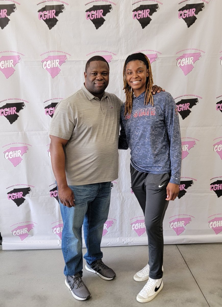 🏀 #CGHRMedia

#CarolinaBorderClash

📍 - Florence, SC 

Thank you to <a href="/ScstateWBB/">SC State Women’s Basketball</a> - Asst Coach: Jaquanna Murray - Coming through to #CarolinaGirlsHoopsReport Carolina Border Clash

#SheRecruits The Carolinas 

#SCBallers #NCBallers

#TheCarolinas

#DaFuture 

<a href="/SCSTATE1896/">SC State University</a> Alumni