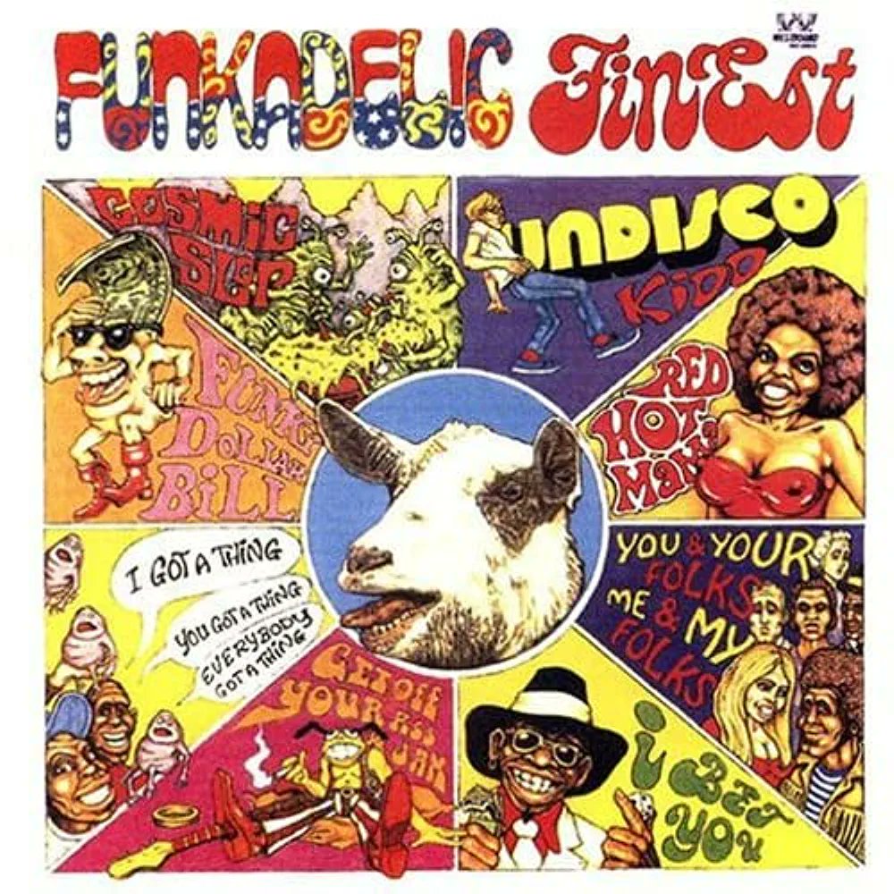 Funkadelic Finest is a singles competition spanning 1970 -1976. A very nice collection of Funk. #Funkadelic #GeorgeClinton #70s #Funk #WSMFP #WidespreadPanic