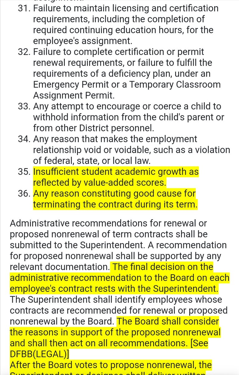 #HISD quietly changed its non-renewal policy for #teamhisd teachers to include lack of student progress and insufficient student academic growth as reflected by value-added scores. How can you hold teachers accountable when schools lack adequate state funding?