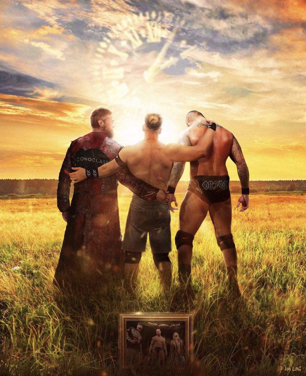 reigns_era's tweet photo. Legends. 

Credit: iamLNG https://t.co/l985PXF1XH