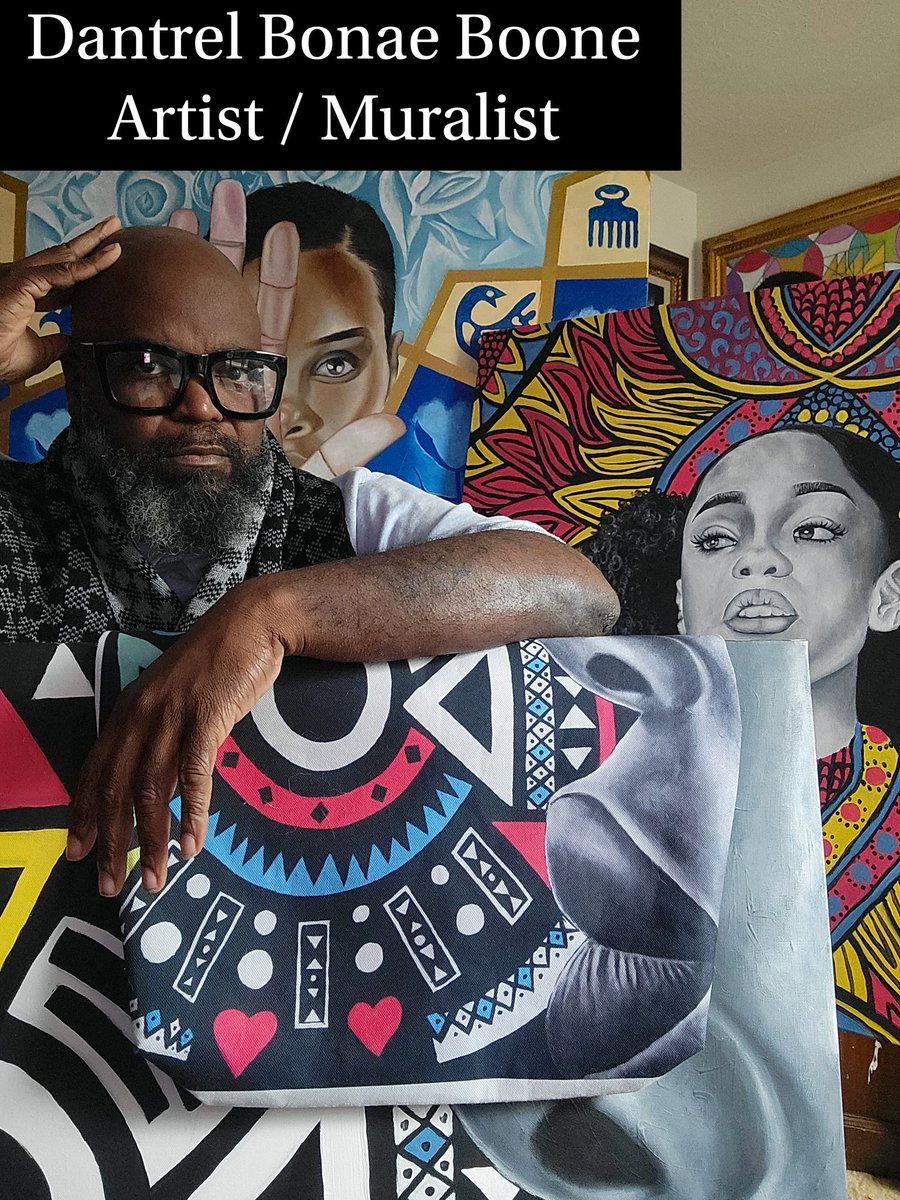 dboone1970's tweet photo. @BlackArtProject Artist/Muralist Dantrel Boone https://t.co/Gvq89XHhCq