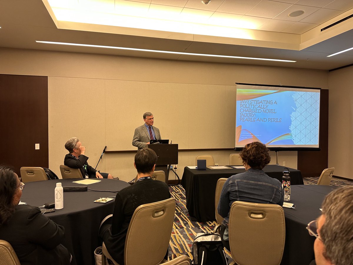 Keynote talk on Havana Syndrome at ⁦<a href="/ATSTIDSection/">ATS Section on Terrorism and Inhalation Disasters</a>⁩ meeting