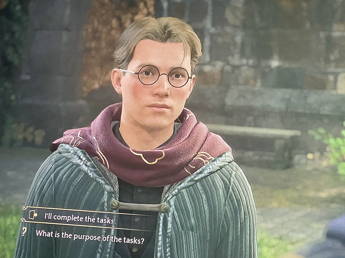 TimahhhhT's tweet photo. I’m already addicted to this game. #HogwartsLegacy https://t.co/vPGbDxhCft