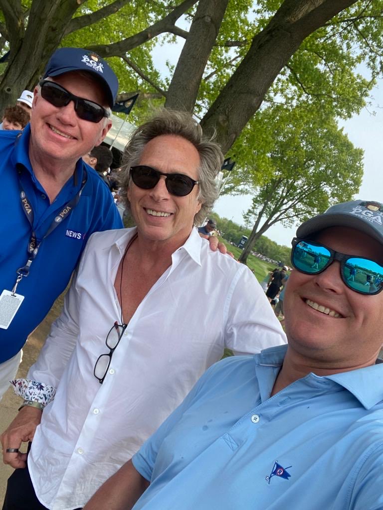 Amazing to bump into William Fichtner at the PGA Championship!
