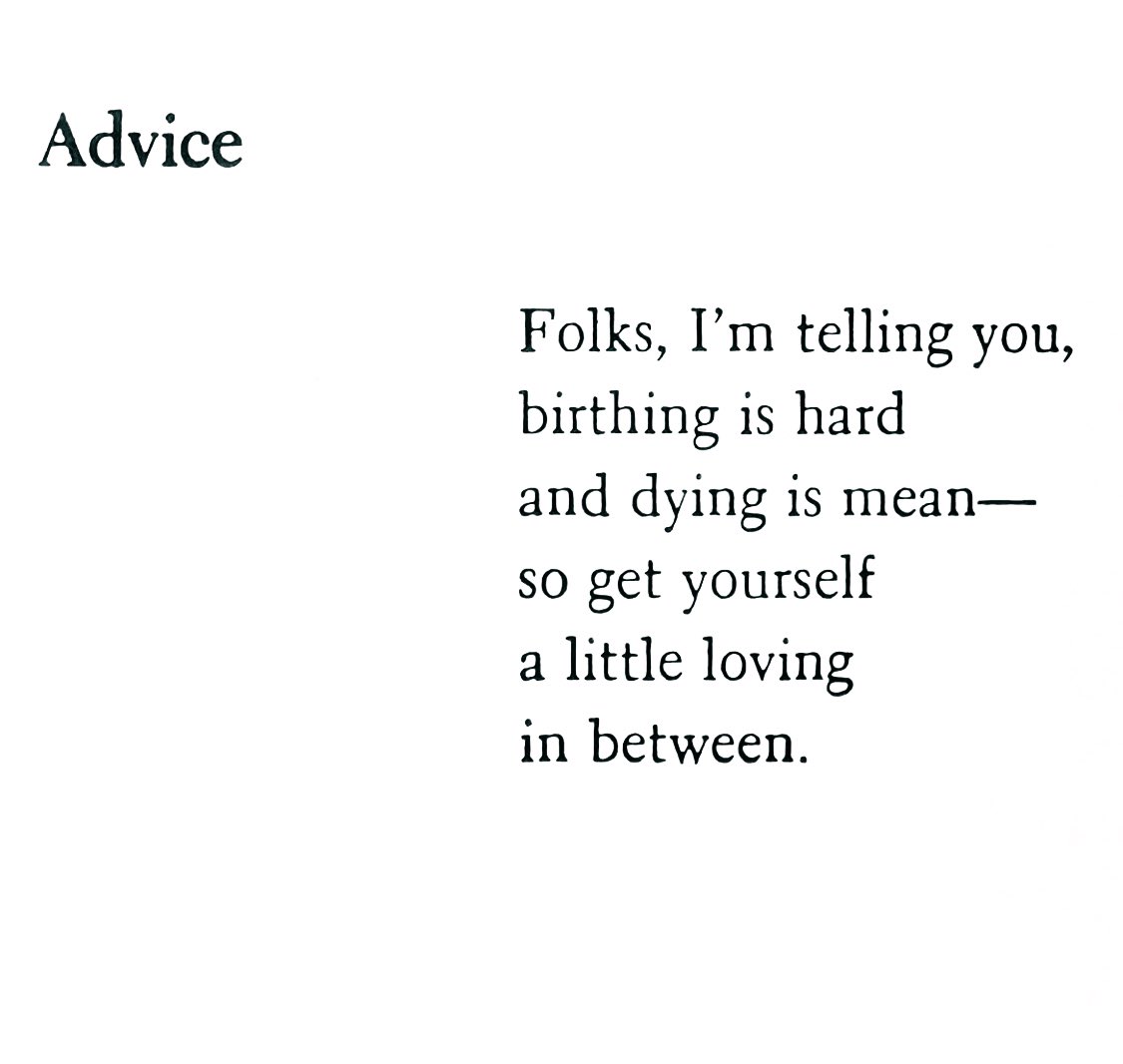 Sound advice from Langston Hughes: