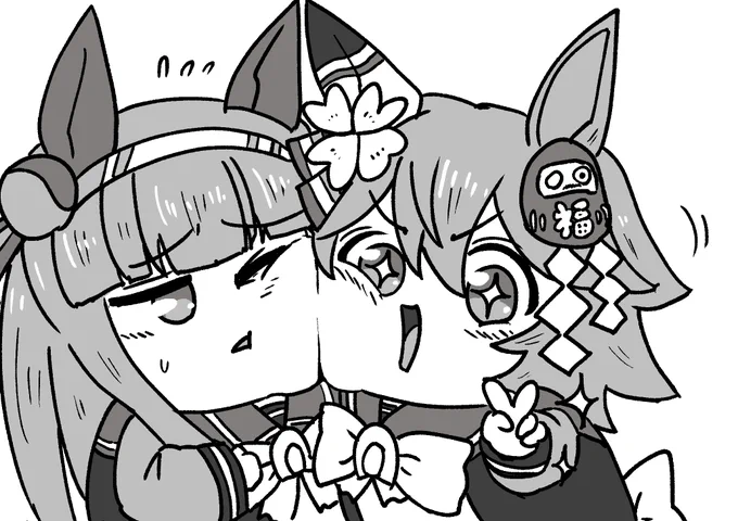 お誕生日なので若干の修正を加えましてよ このフクちゃん先輩が俺史上一番かわいく描けてる