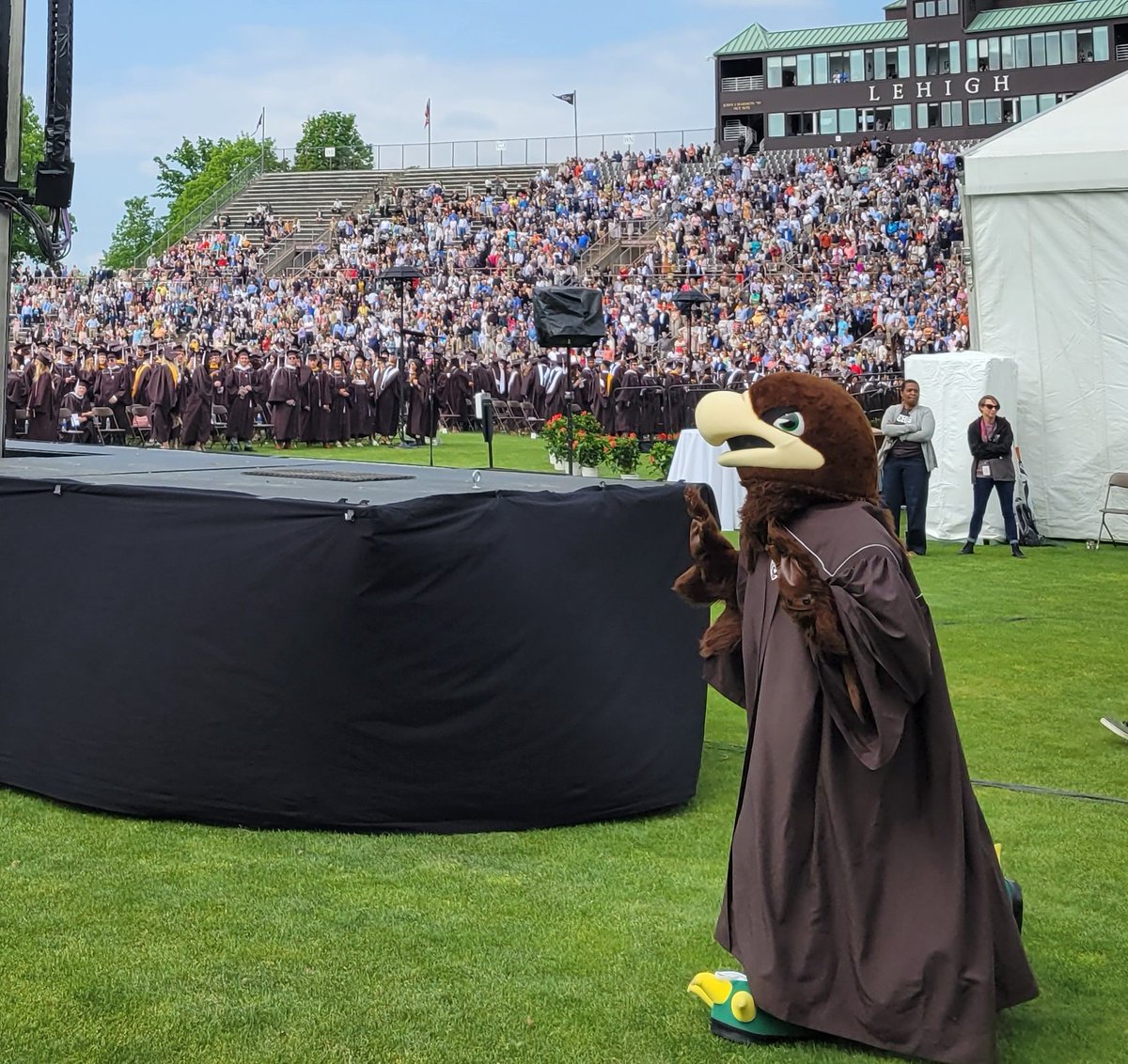 BrownLabLehigh's tweet photo. Commencement is one of my favorite days of the year. Congrats to the Lehigh @LehighChBE class of 2023 and all of the other @LehighU graduates! #Classof2023 https://t.co/SC2XA9gc0T