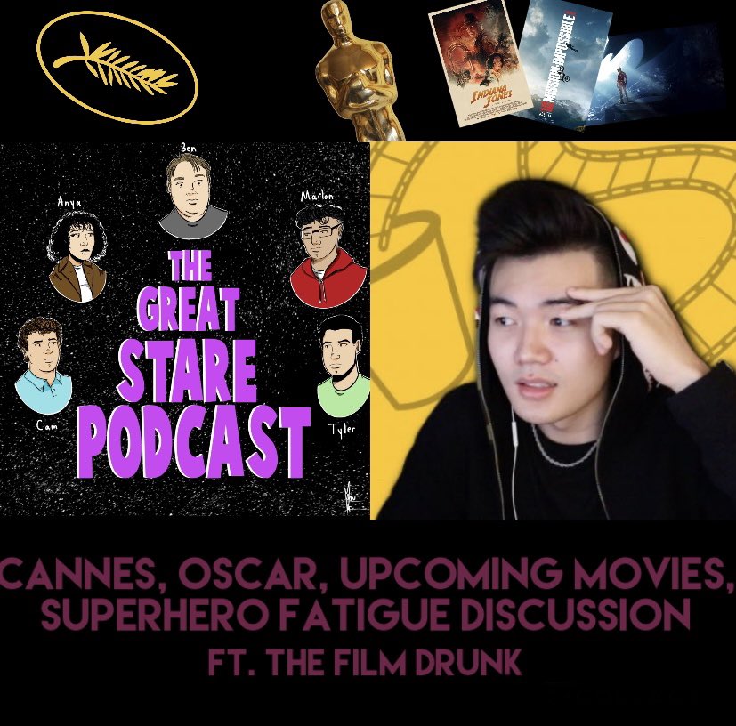GreatStarePod's tweet photo. Thanks again to Jonathan @thefilmdrunk for chatting with us on our new episode! 

Check it out now on Spotify and Apple! https://t.co/13q2Y8aXkl