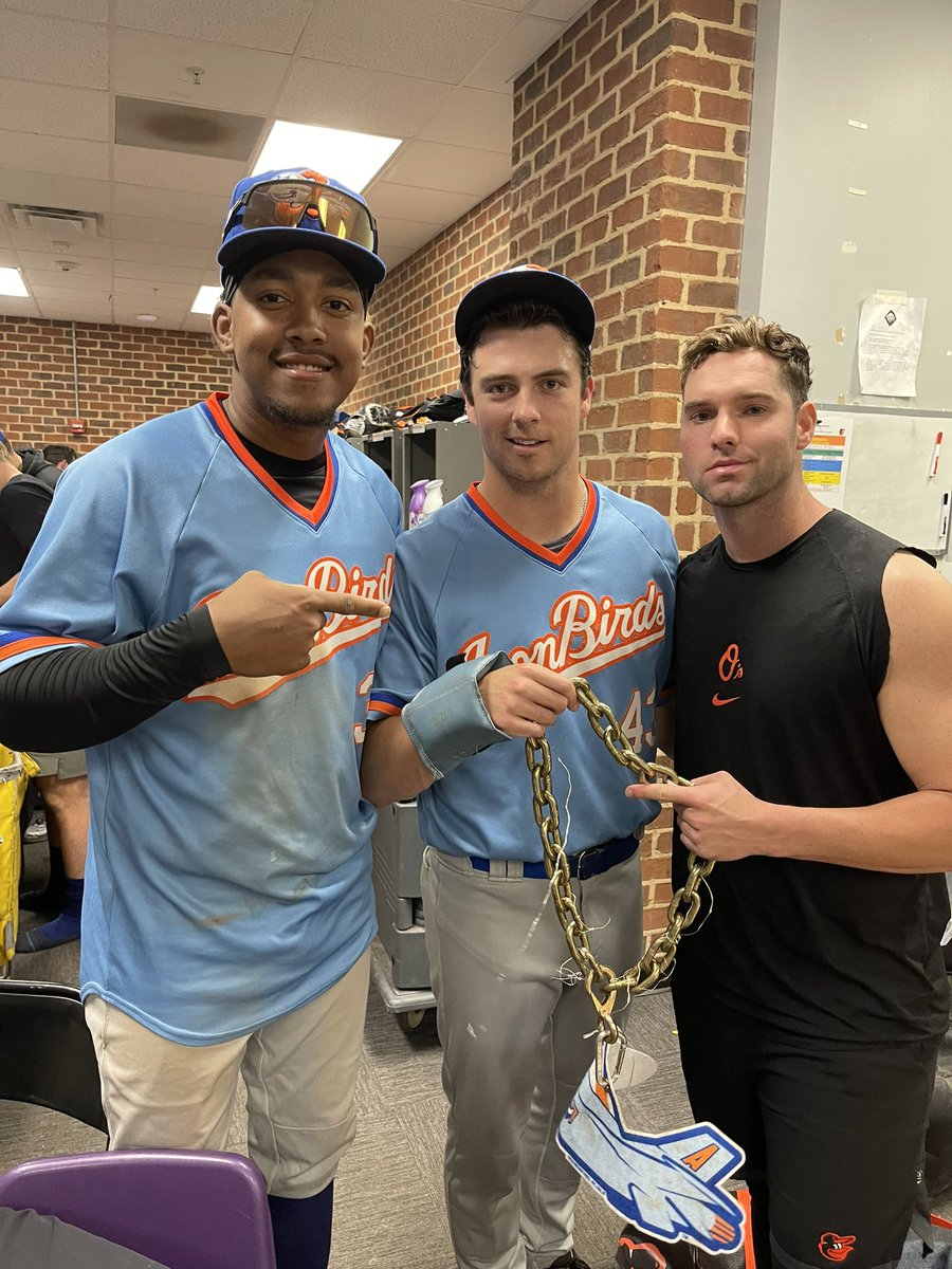 <a href="/IronBirds/">Aberdeen IronBirds</a> players of the game. <a href="/FedermanDaniel/">daniel federman</a> Graham Firoved and Isaac DeLeon!  @BSLOnTheVerge <a href="/OsPlayerDev/">Orioles Player Development</a> <a href="/MiLB/">Minor League Baseball</a>  5 in a row for the Birds!