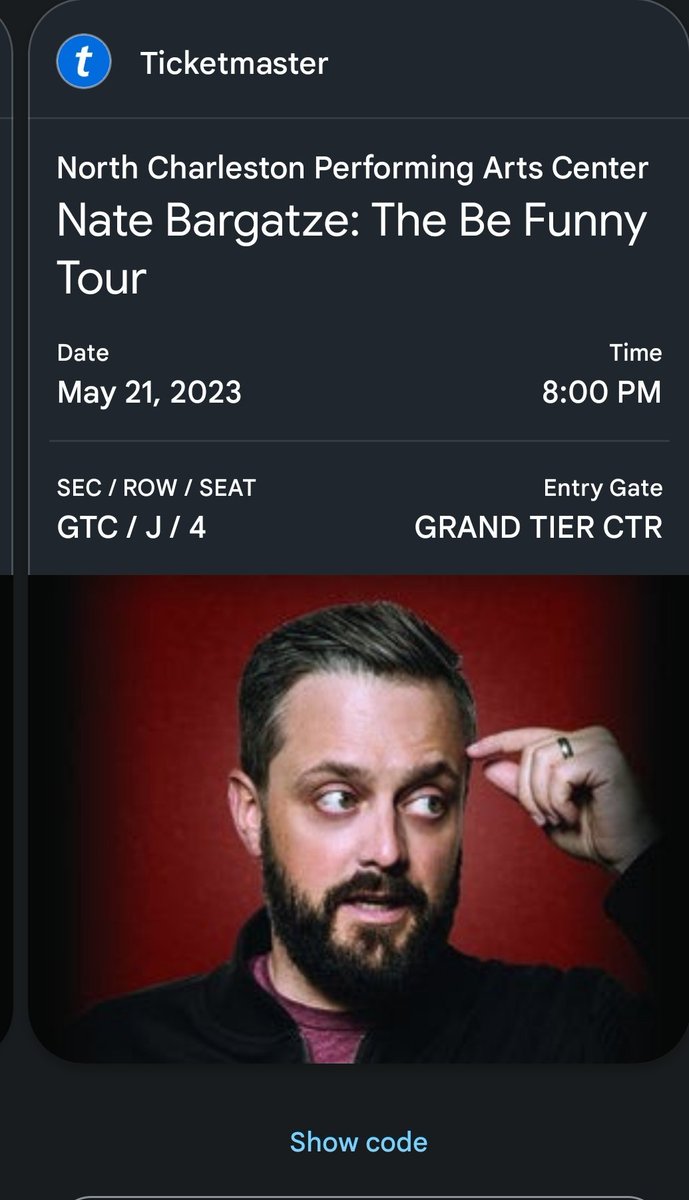 CallmeyGames's tweet photo. @natebargatze let's go! https://t.co/w05UwJXWvo