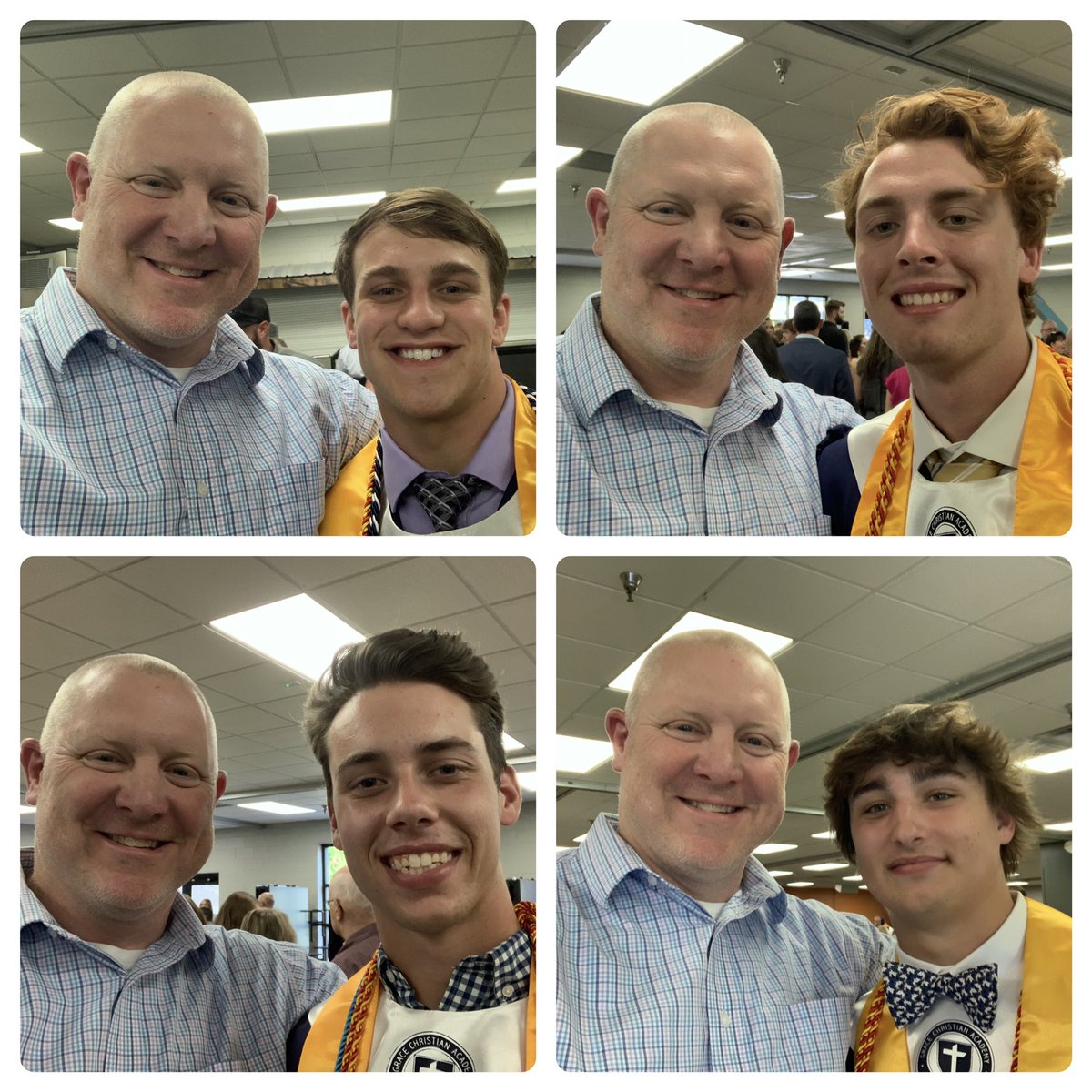 GCACoachBryant's tweet photo. Super proud of these guys for a great season on and off the field. From All-state to All-District… and NHS, Summa Cum Laude, to strapping in and finishing strong, these young men have a bright future! Go Be Great! @GCARamFootball https://t.co/HodTTZoXjH