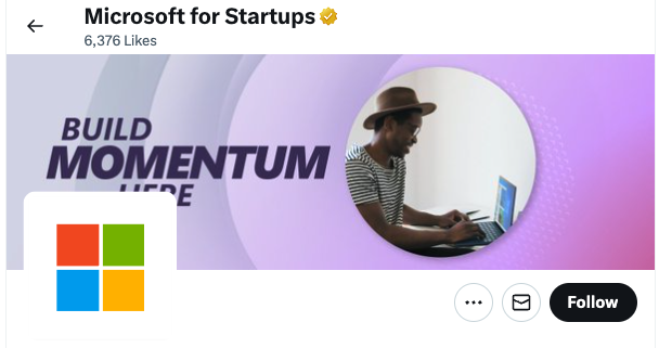 MattASmitty's tweet photo. @msft4startups I noticed your Twitter profile banner needs to be optimized.

You can see the profile icon going over the text on the banner.

PS - I just applied to the "Head of Artificial Intelligence (AI), Microsoft for Startups" role so I'm ready to help MSFT immediately. https://t.co/2yJO6eqYbR
