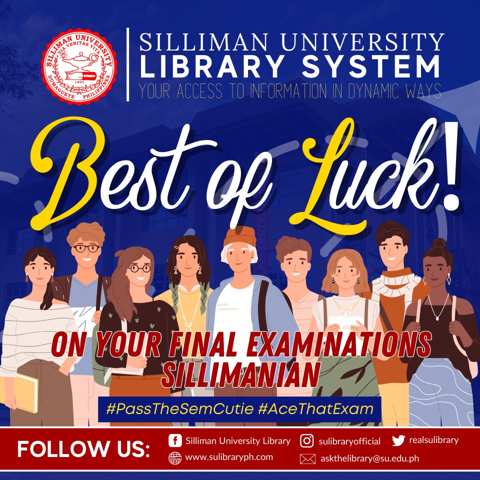 Silliman University Library (@realsulibrary) / Posts / X