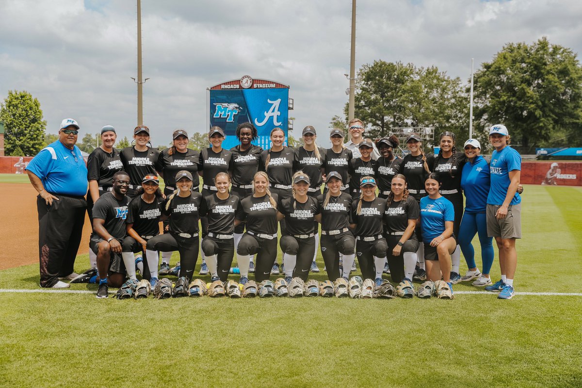 MT_Softball's tweet image. Most wins in program history. Third conference championship in program history. The program’s first three NCAA Tournament wins.

What a season for the Blue Raiders! ⚡️⬆️