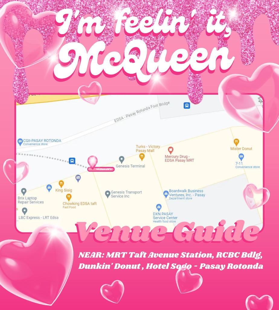 KimMinniePH's tweet photo. [EVENT] Want to attend our event but don't know how to get there? We gotchu! 💗

📆 May 27, 2023
📍MC Donald, Taft Ave cor EDSA
⏱1:00 PM- 3:00 PM

Register here:
https://t.co/tXnkjAb5B9…

Event Page:
https://t.co/gi2vJR6wRe…

Google Map:
https://t.co/UQTKqn8G98…

#여자아이들 https://t.co/e5ZO1ehuCX
