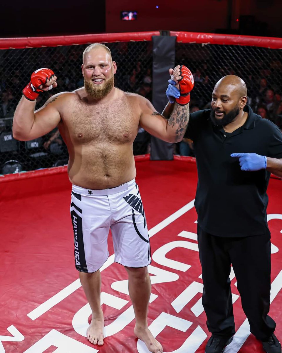 RJTheHammer's tweet photo. First MMA debut. Caged Thunder 21. Saturday, May 20th 2023. RJ Harris vs. Dillon Burke https://t.co/Mg6iqD3RAT