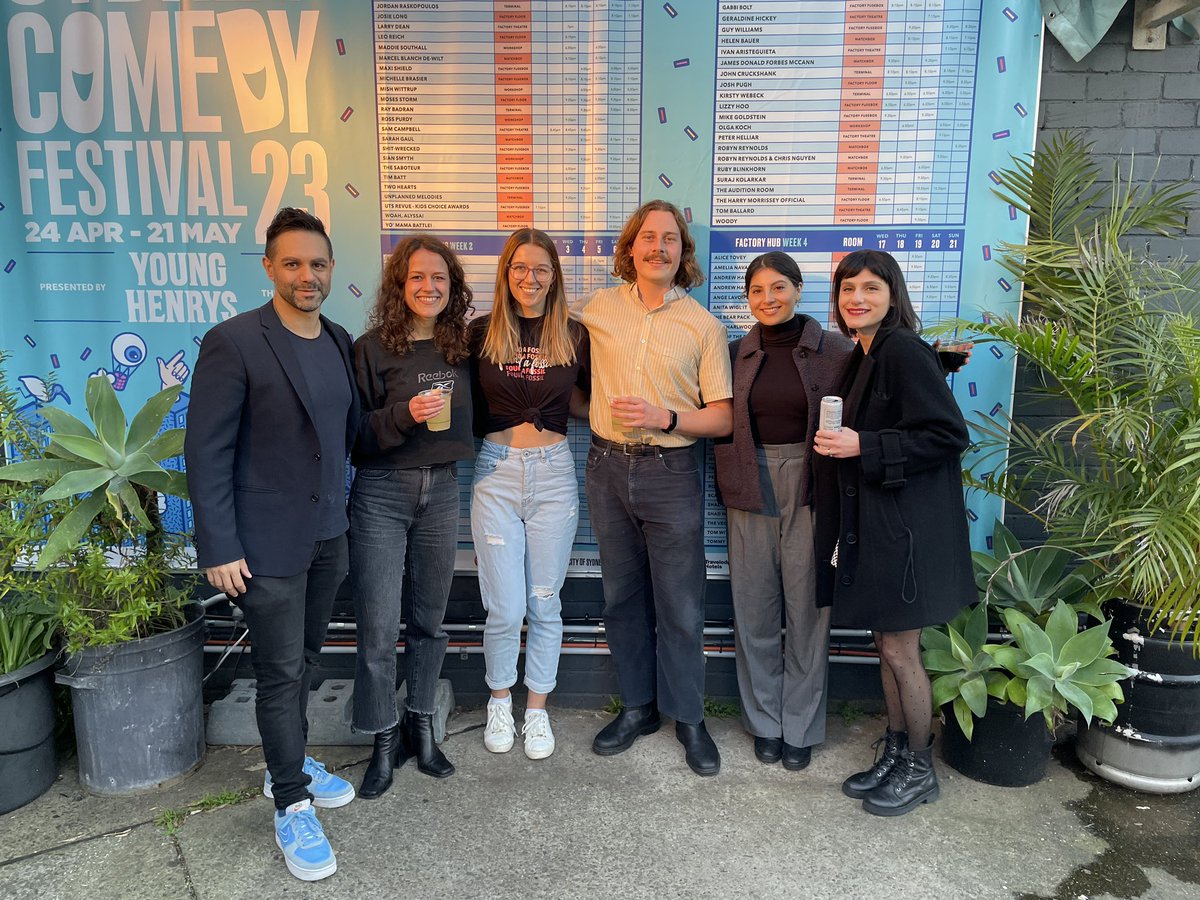 Lachlan Gray (@lggray95) on Twitter photo That’s a wrap on our shows at <a href="/Syd_Comedy_Fest/">SydneyComedyFestival</a>! Thanks to <a href="/sydcomedyschool/">Sydney Comedy School</a> for the workshops and booking of these sold out shows. Very fortunate to share the stage with these brilliant and hilarious researchers! Until next time! That’s a wrap on our shows at <a href="/Syd_Comedy_Fest/">SydneyComedyFestival</a>! Thanks to <a href="/sydcomedyschool/">Sydney Comedy School</a> for the workshops and booking of these sold out shows. Very fortunate to share the stage with these brilliant and hilarious researchers! Until next time!