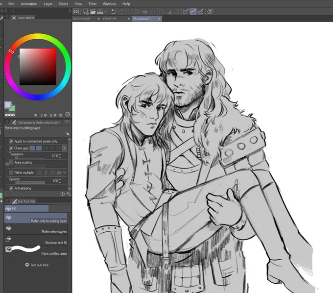 #hotd jace cregan wip :]