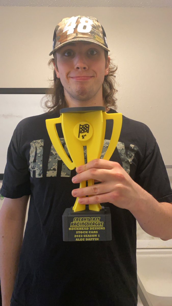 alecdaffin48's tweet photo. Feels like we did this 5 months ago. Well, we got some more hardware in the mail! Thank you to @glitch48 and GMS 3D! #iRacing #leagues #FFRL #GMS3D https://t.co/wqHrjx09kn